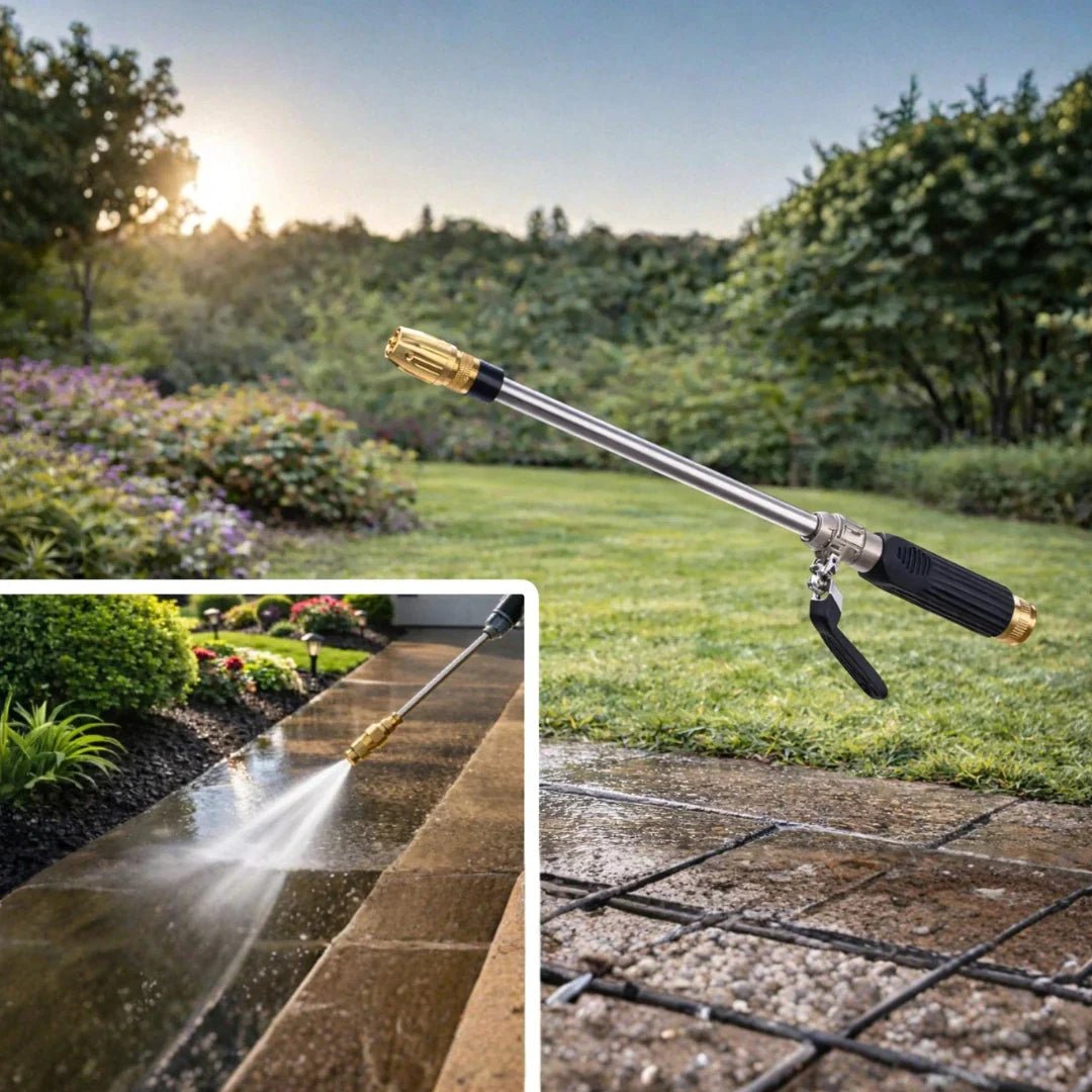 FLOWTURBO – Garden hose pressure washer with turbo effect