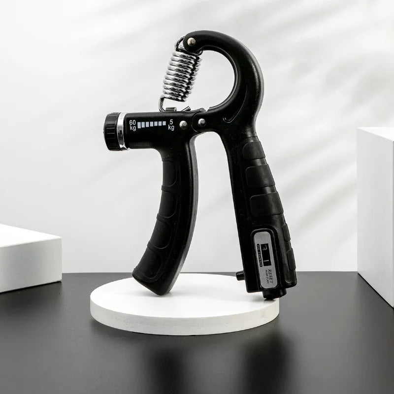GripMaster - Entraîneur de main réglable pour une forte force de préhension & avant-bras