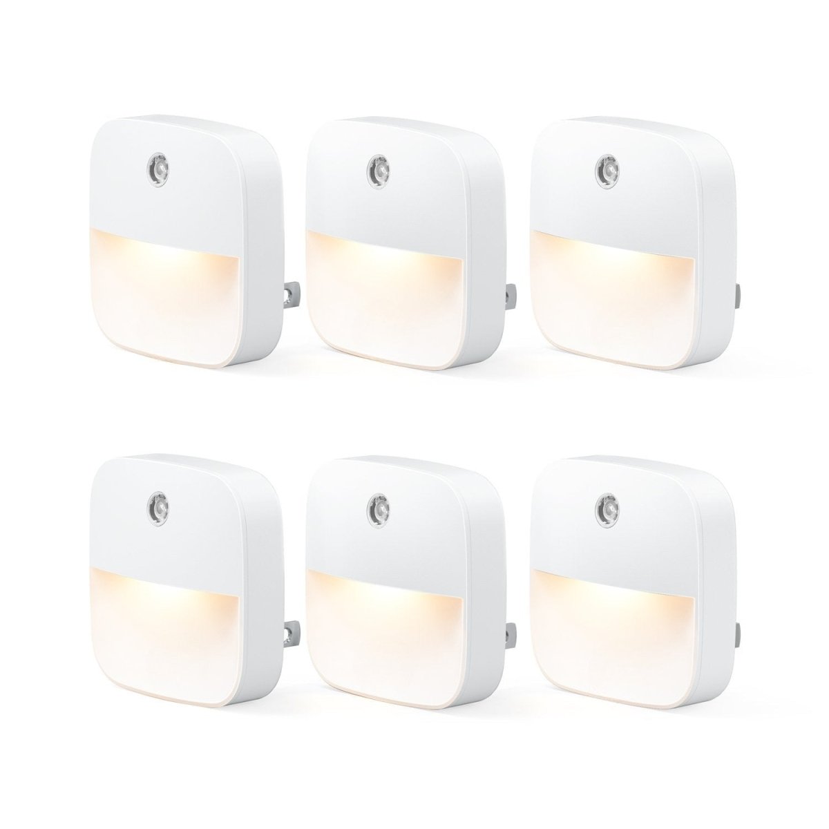 NIGHTBEAM - Energy-saving plug-in night lights with motion sensor (6-pack)
