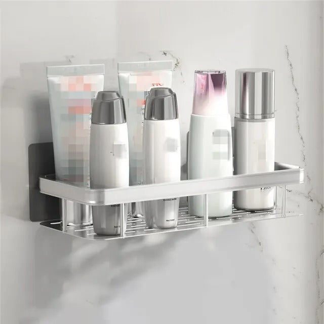 Estante adhesivo NordicShelf para baño – Sin taladro y con estilo para cualquier baño