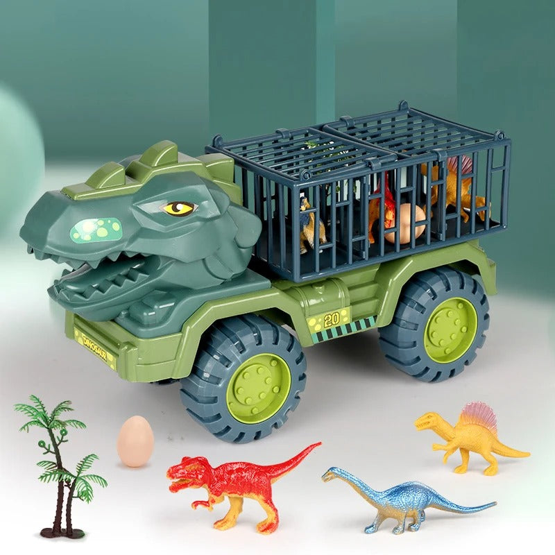 DinoTrek Exploradores – Set de aventura con dinosaurios y vehículos para exploradores