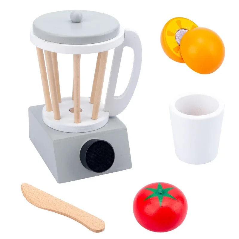 MiniChef Juego de cocina de madera realista para pequeños chefs