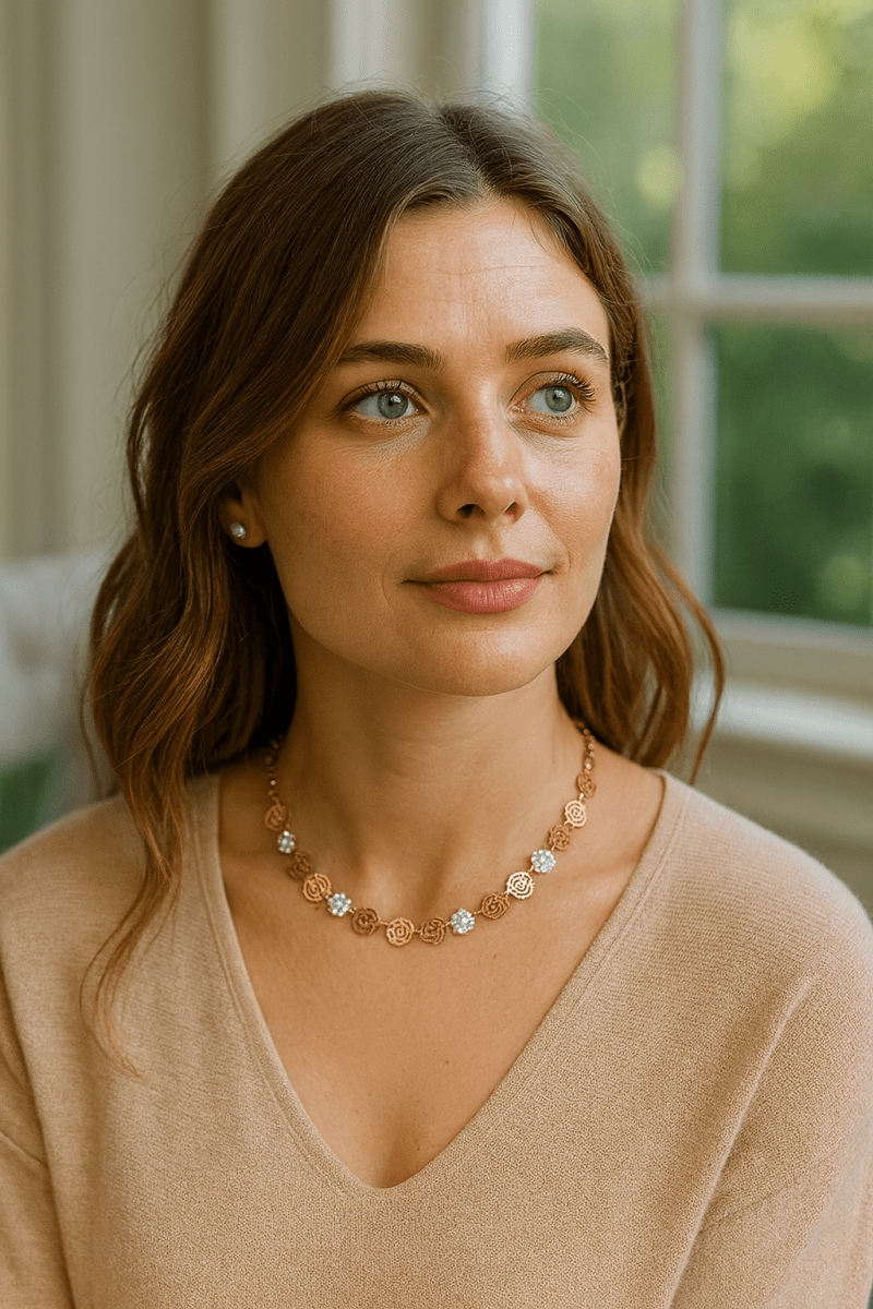 ESMERALDA – Ensemble de bijoux élégant avec pierres vertes