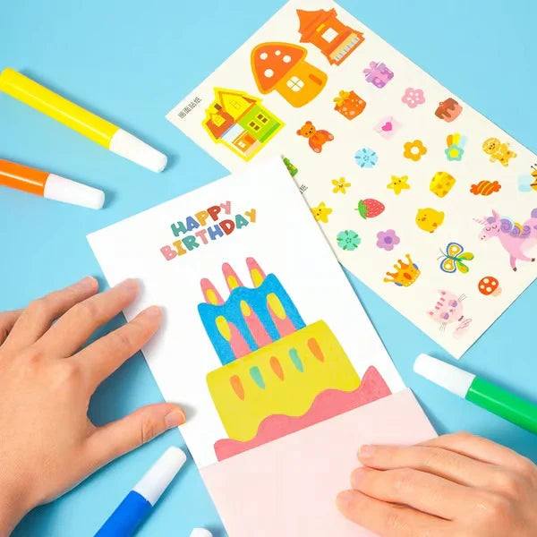 Kreatives Rakel-Malkit für Kinder – Fördert Kreativität und motorische Fähigkeiten-2