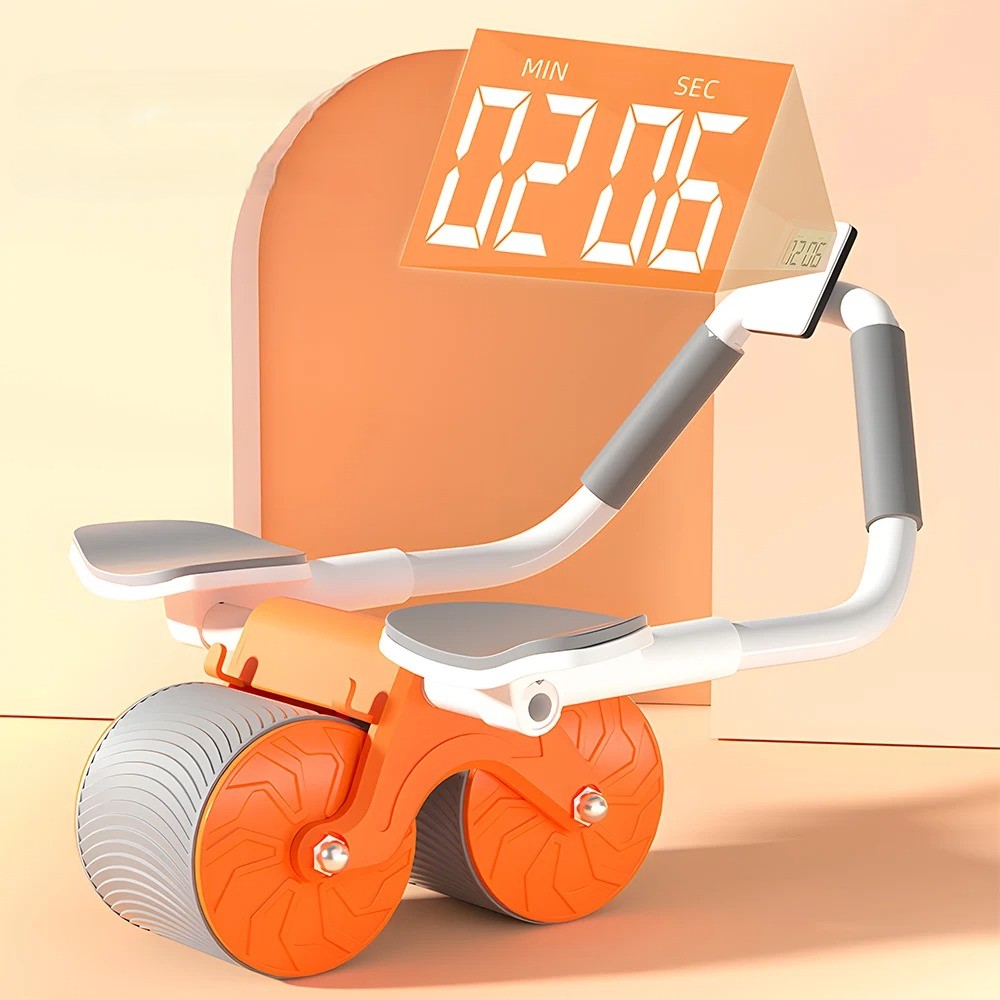 Coreeflex Bauchtrainer Gerät - Ergonomischer Bauchmuskeltrainer mit Anti-Rutsch-Griffen und Timer für Effektives Bauchtraining-4