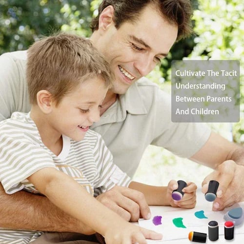 Colorplay - Kreatives Fingerfarbe Set für Farben und Vergnügen-3