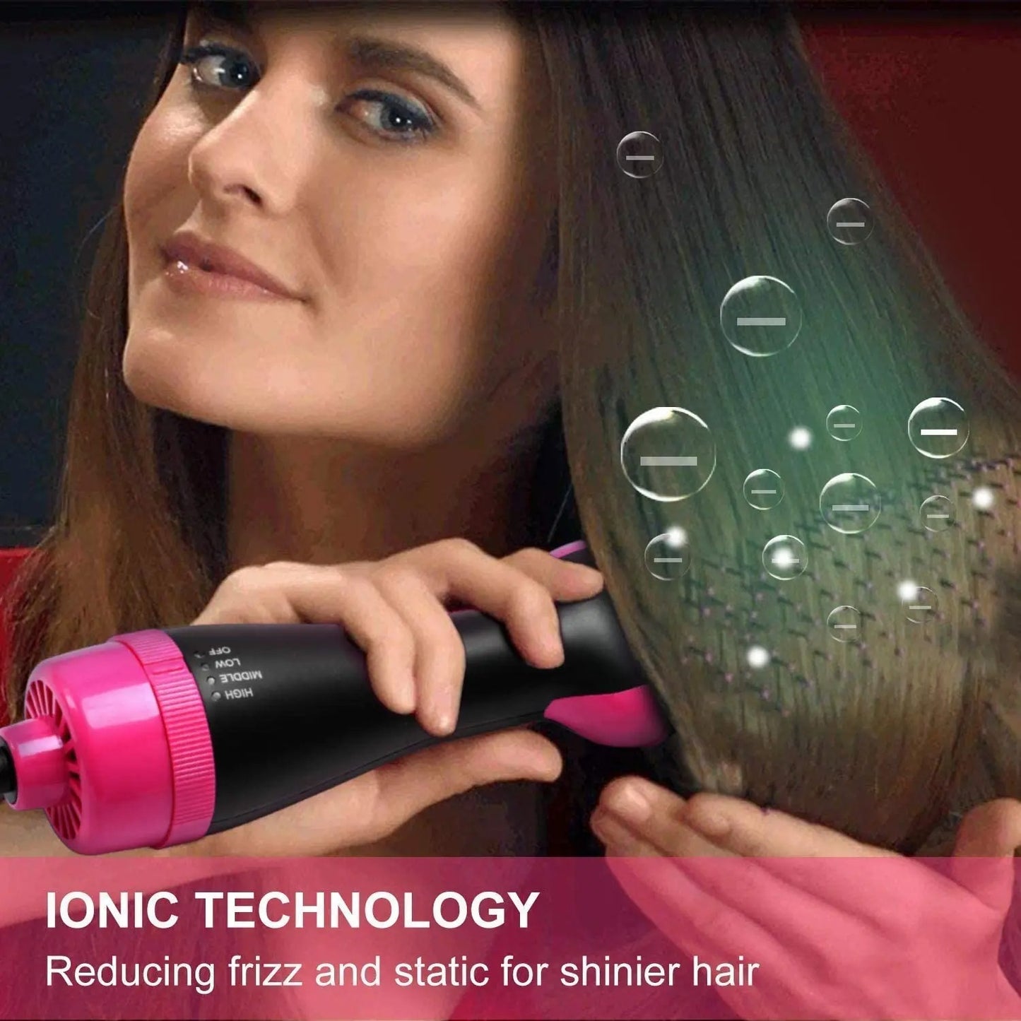 Mella Prostyle - Asciugacapelli e piastra 4-in-1 per volume, lucentezza e versatilità di styling