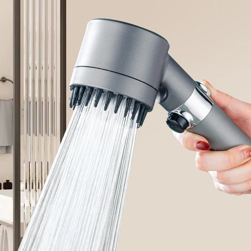 Duschkopf Wassersparend mit Massagefunktion 10 cm Durchmesser ABS Kunststoff-3