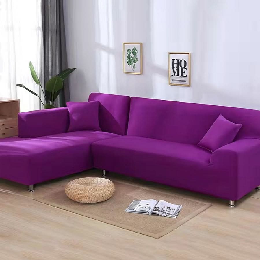 Variant image for Sofa Bezug Grau Größe M Stretch Samt Waschbar für Optimalen Schutz und Stil-18