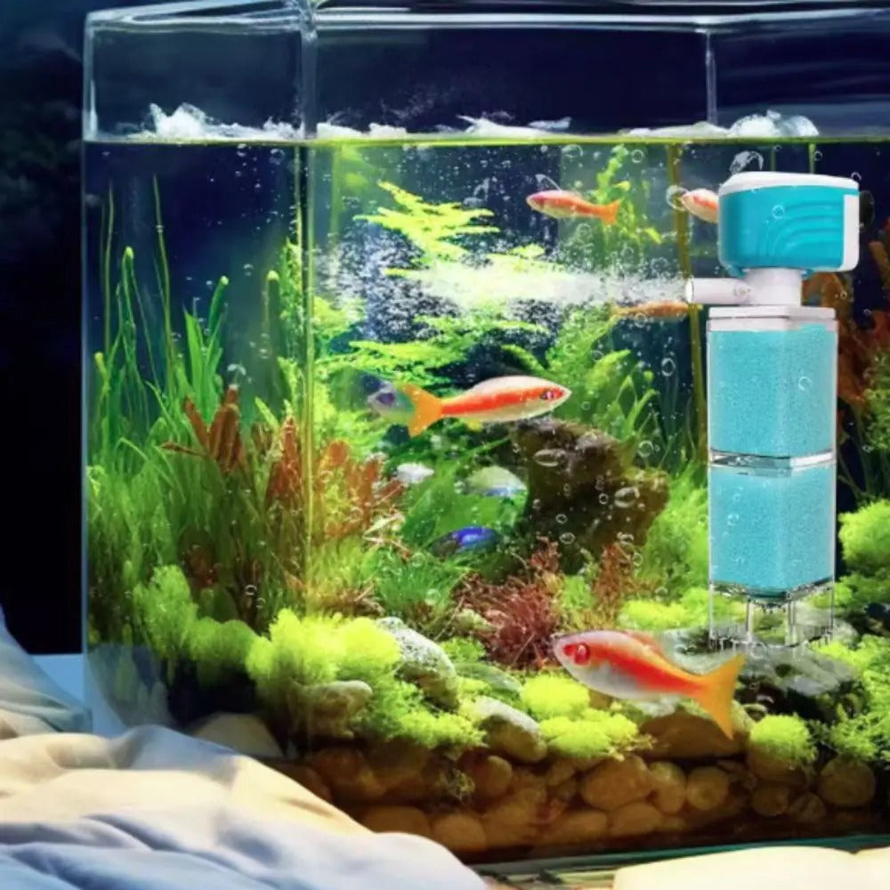 AquaClear Pro - 5-in-1 aquarium filter system for crystal clear water