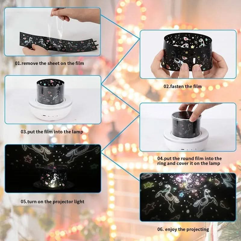 DreamNova Sphere – Magical star projector for the children's room