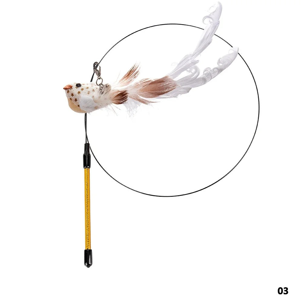 FLATTERN FREUND - Interactive cat toy with realistic bird movements