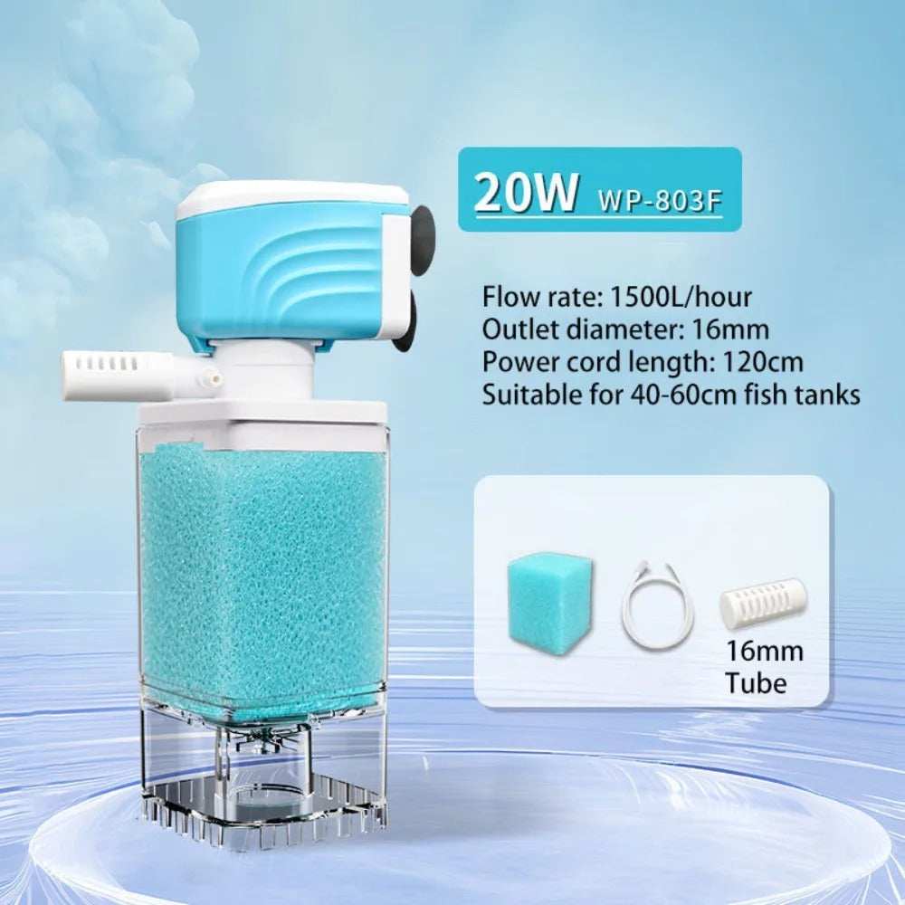 AquaClear Pro - 5-in-1 aquarium filter system for crystal clear water