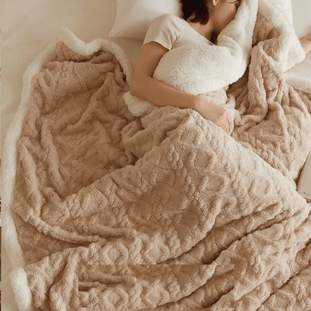 WARMVEL – Cozy wool blanket for home and office
