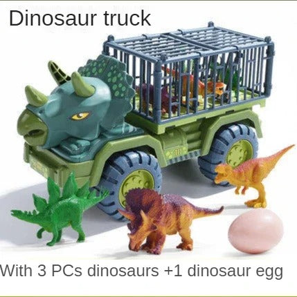 DinoTrek Exploradores – Set de aventura con dinosaurios y vehículos para exploradores