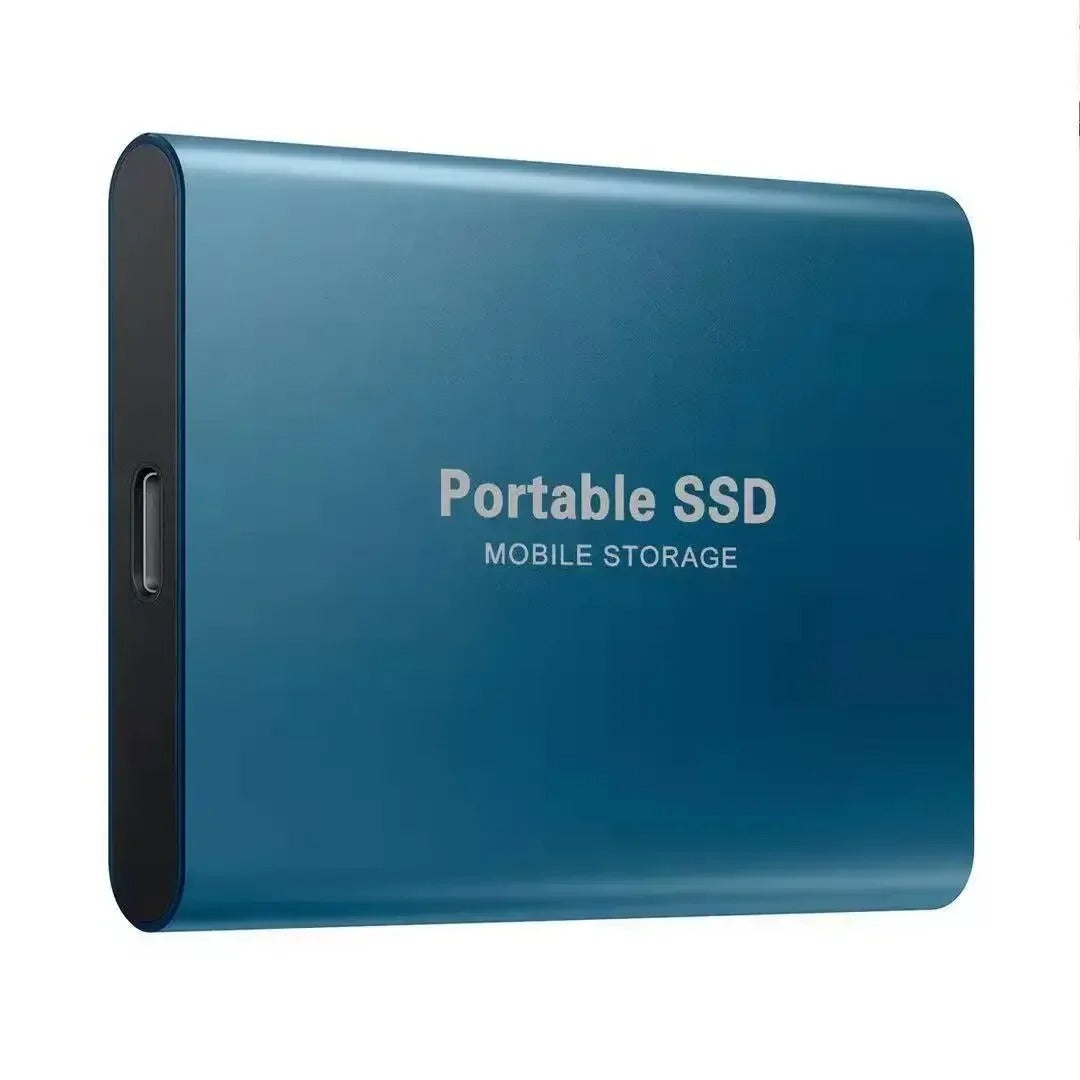 SpeedVault SSD – Externe 128GB Festplatte mit ultraschnellem USB-C & USB 3.1 Anschluss