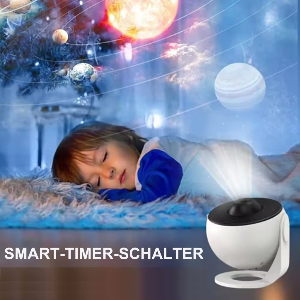 GalaxySky - HD starry sky projector with 13 galaxy discs