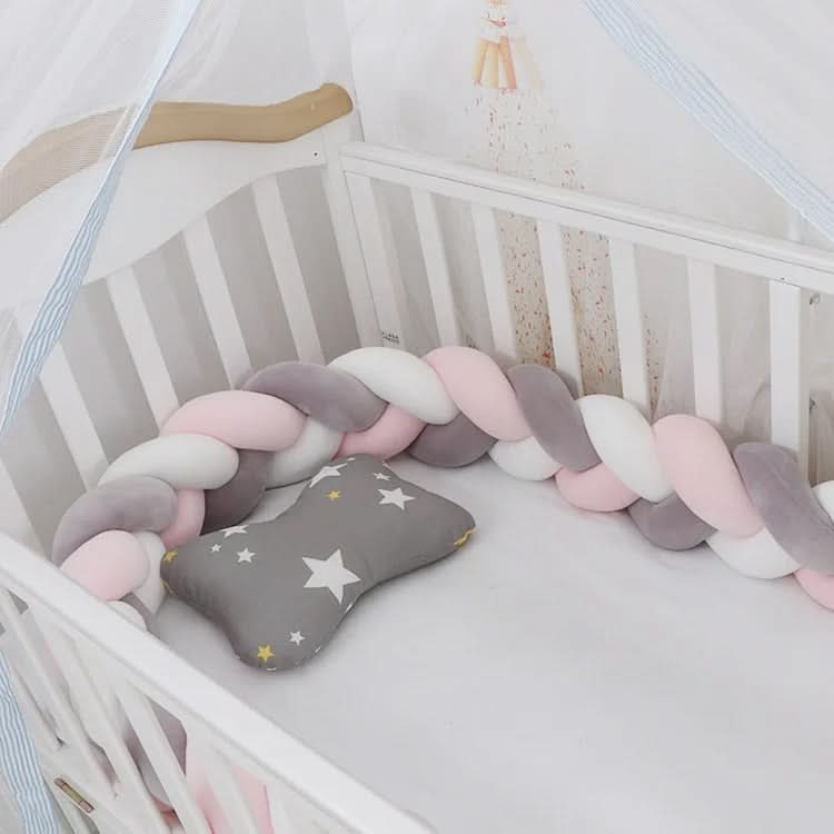 SnuggleNest - Cuscino per bambini intrecciato per un sonno sicuro e riposante