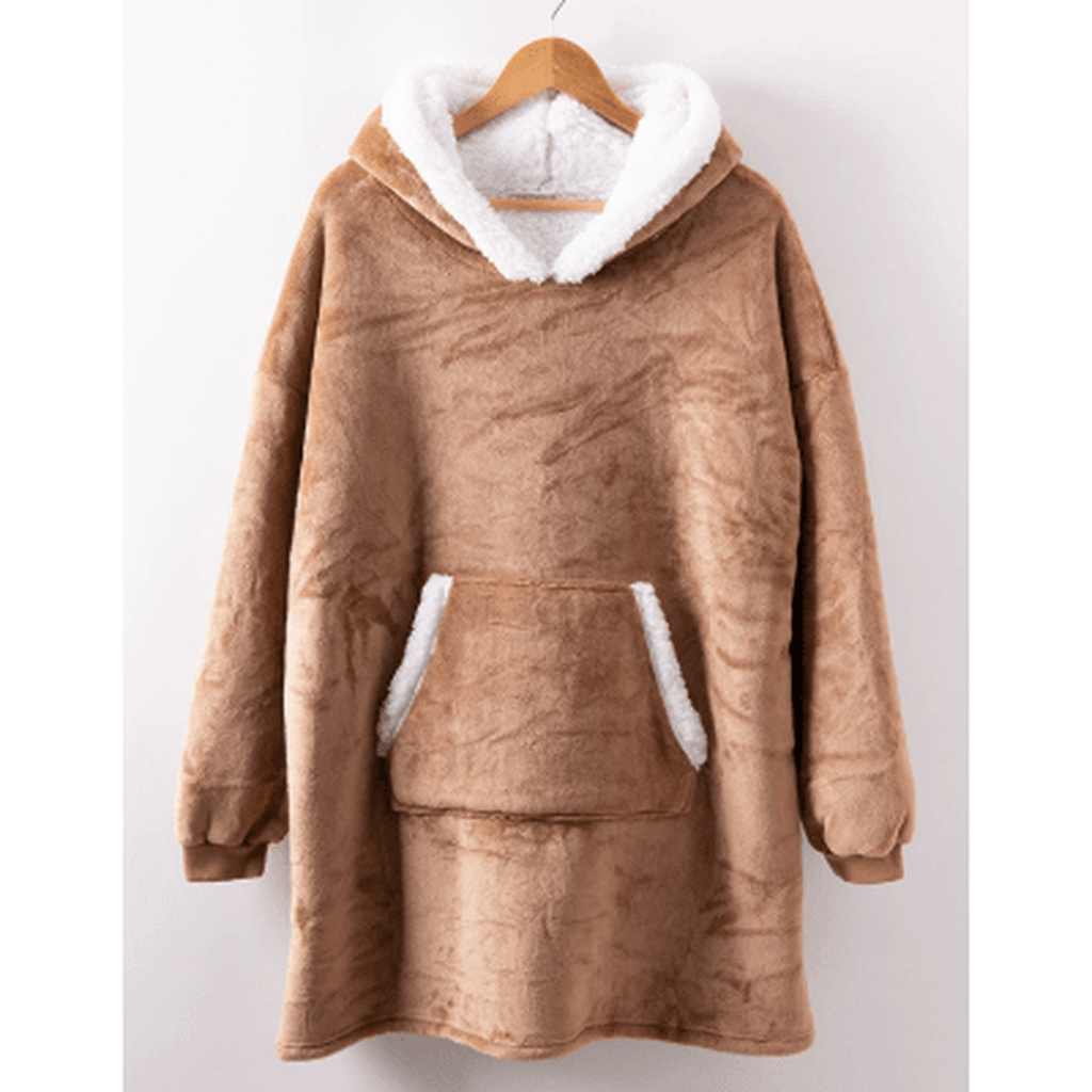 SNUGGOVA – Felpa con cappuccio in pile per un comfort assoluto