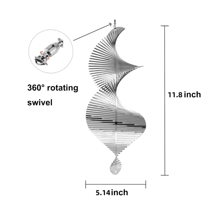 WhirlWind Garden Spinner - Living Rotating Garden Decoration