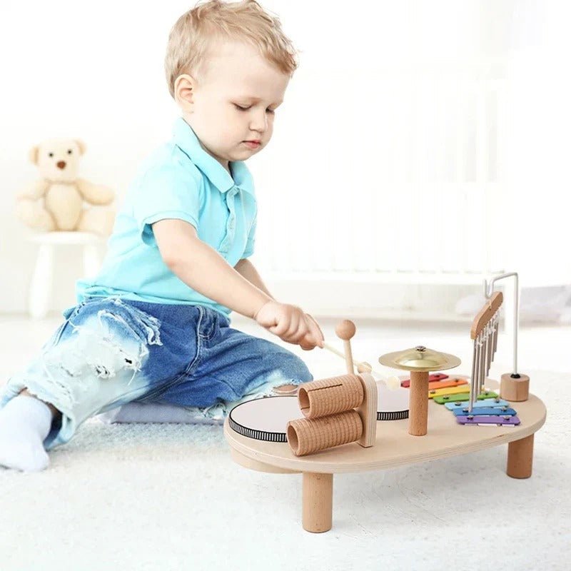 Minimaestro -Set - Bildungsholzspielzeug für Babys-3