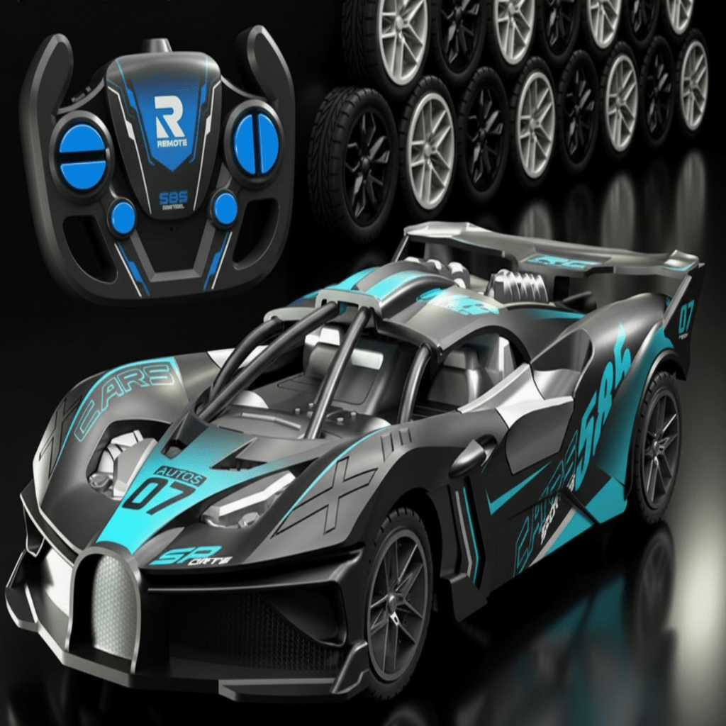 SPEEDCUB – Child-Safe 1:18 RC Drift Car with a Rugged Design