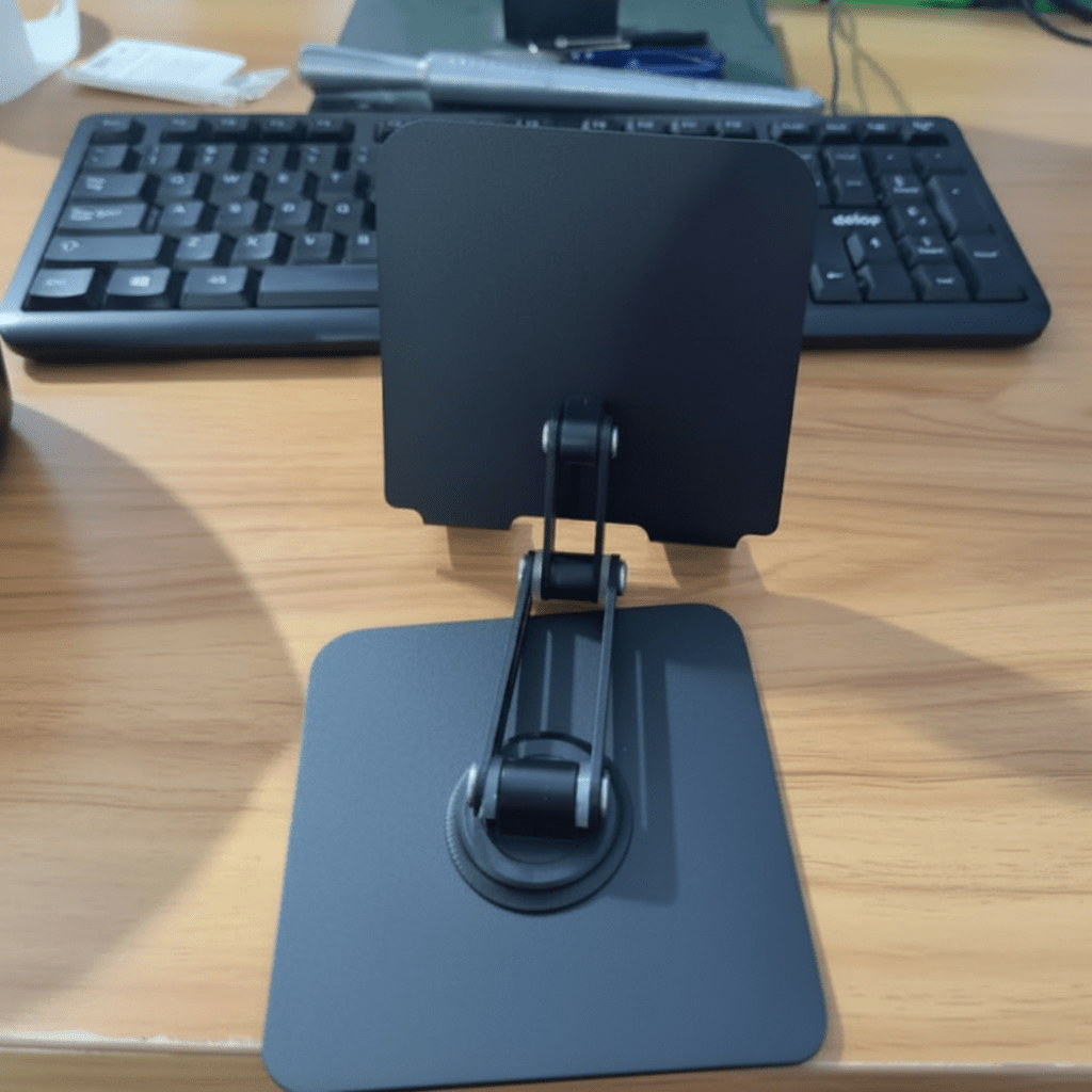 FLEXIHUB – Adjustable tablet stand with 360° rotation for universal use