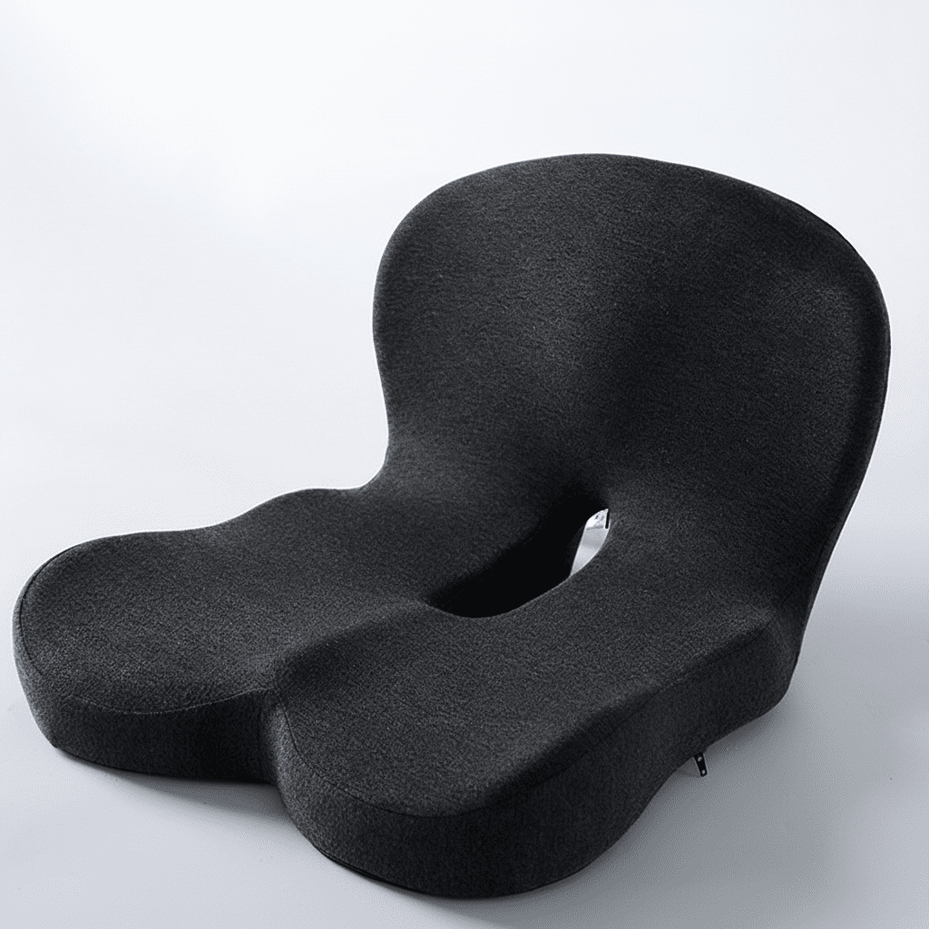 ERGOCOMFORT PAD – Premium memory foam cushion for posture & comfort
