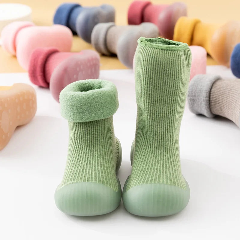 Mini Mode Kleinkind -Sockenschuhe - stilvolle Nicht -Slip -Sockenschuhe für Kleinkinder-5