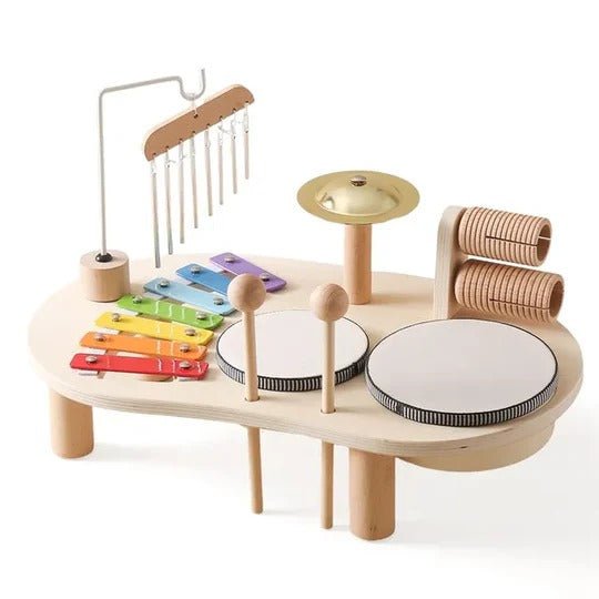 Minimaestro -Set - Bildungsholzspielzeug für Babys-4