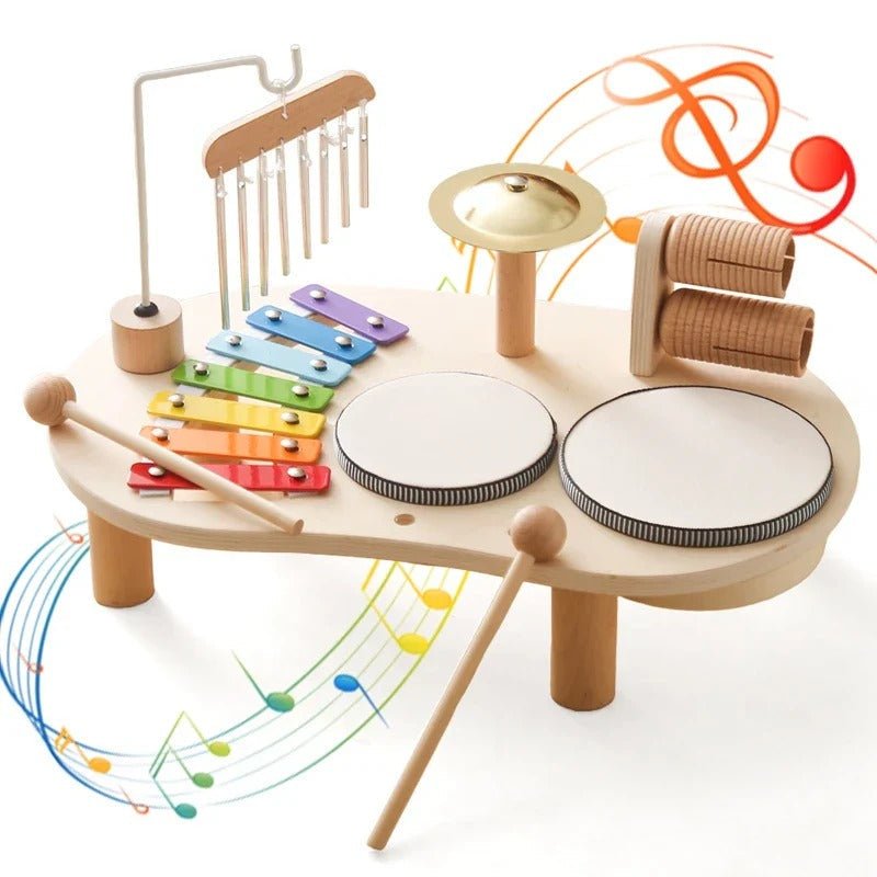 Minimaestro -Set - Bildungsholzspielzeug für Babys-1