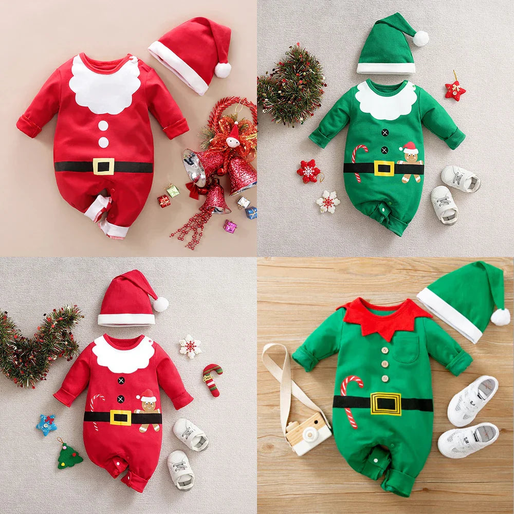 MiniMode -Weihnachtskostüm - bezaubernder Weihnachtsanzug für Ihr Baby-2