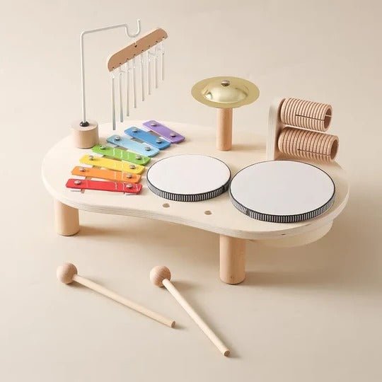 Minimaestro -Set - Bildungsholzspielzeug für Babys-5