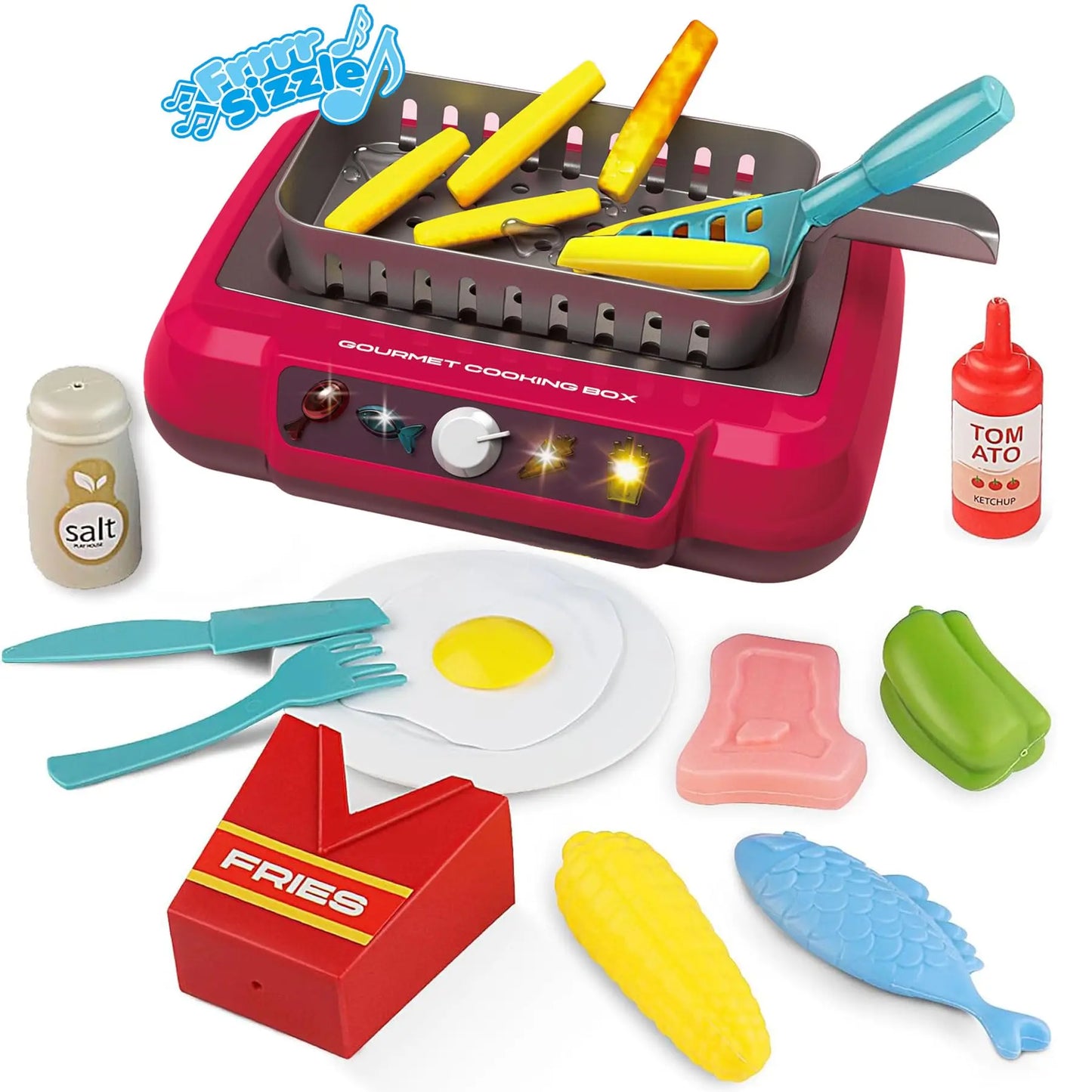 LittleChef – Set de cocina de juego para cocinar con imaginación