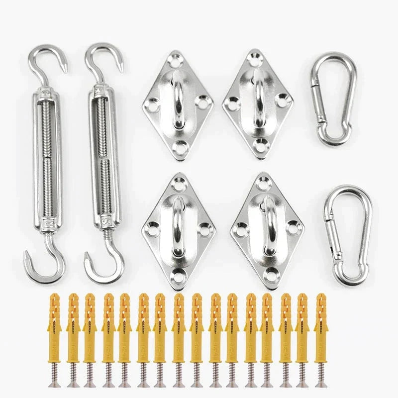 Professional installation kit for awnings - complete set for safe and durable installation