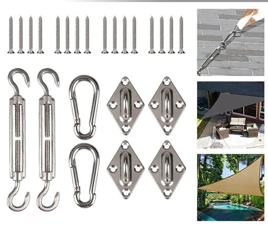Professional installation kit for awnings - complete set for safe and durable installation