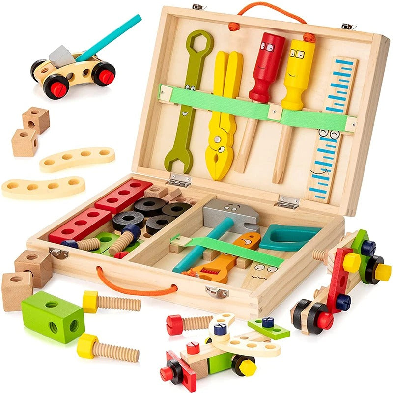 Buildaroo – La aventura colorida de construcción en madera para creativos