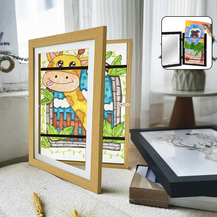 MemoryFrame - picture frame for storing and presenting children's art