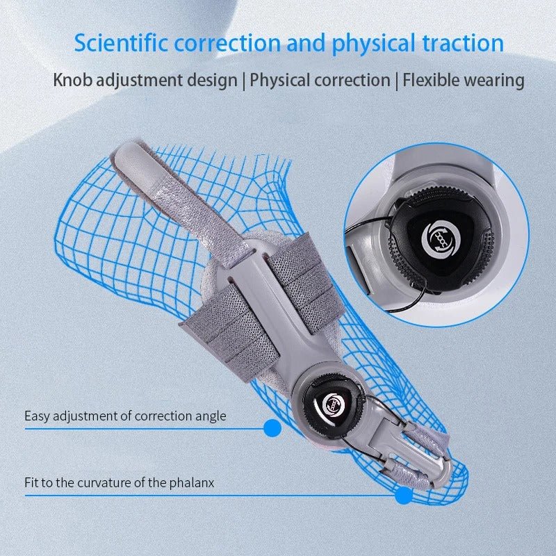 HalluxHelper- Correction en douceur des orteils en cas d'hallux valgus