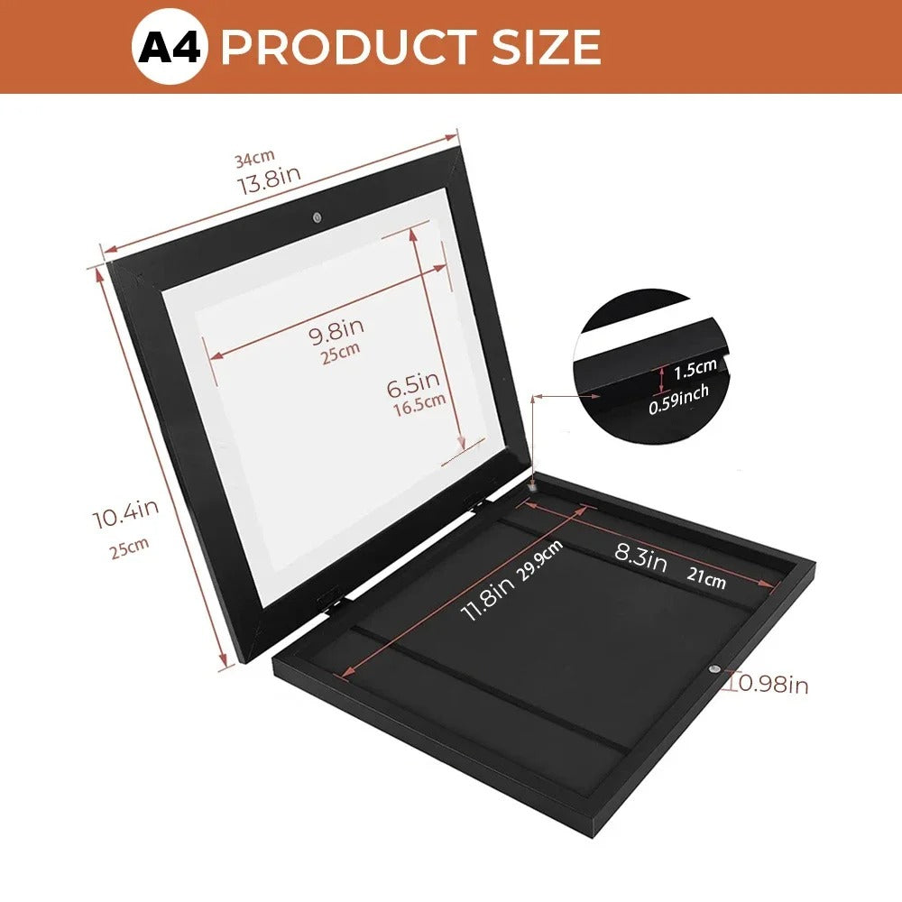 MemoryFrame - picture frame for storing and presenting children's art