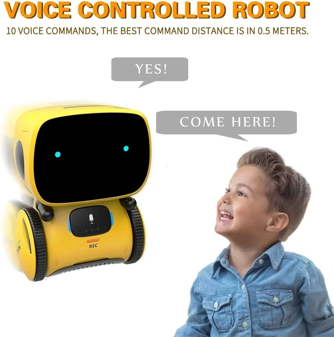 GrooveBot Mini - Interactive dance robot with voice and sound functions