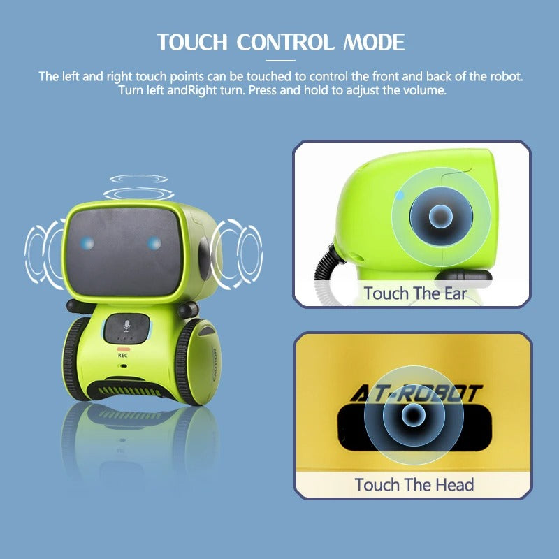 GrooveBot Mini - Interactive dance robot with voice and sound functions