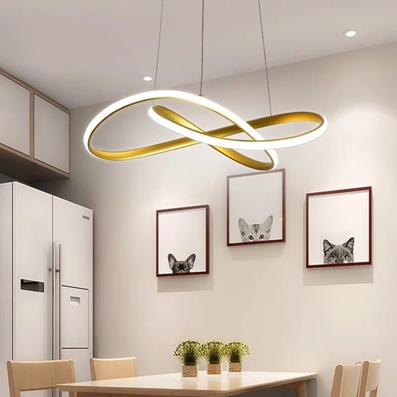 CLOVISHINE – Suspension élégante au design trèfle pour espaces modernes