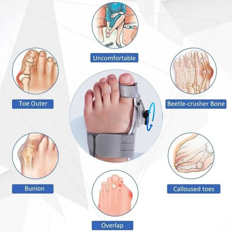 HalluxHelper– Gentle toe corrector for hallux valgus
