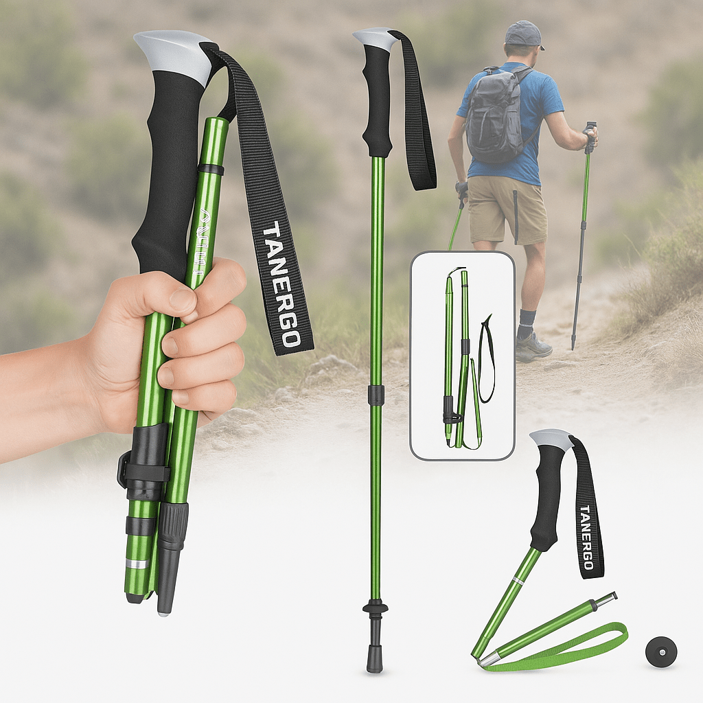 TREKKIFY – Adjustable Folding Walking Poles for Hiking