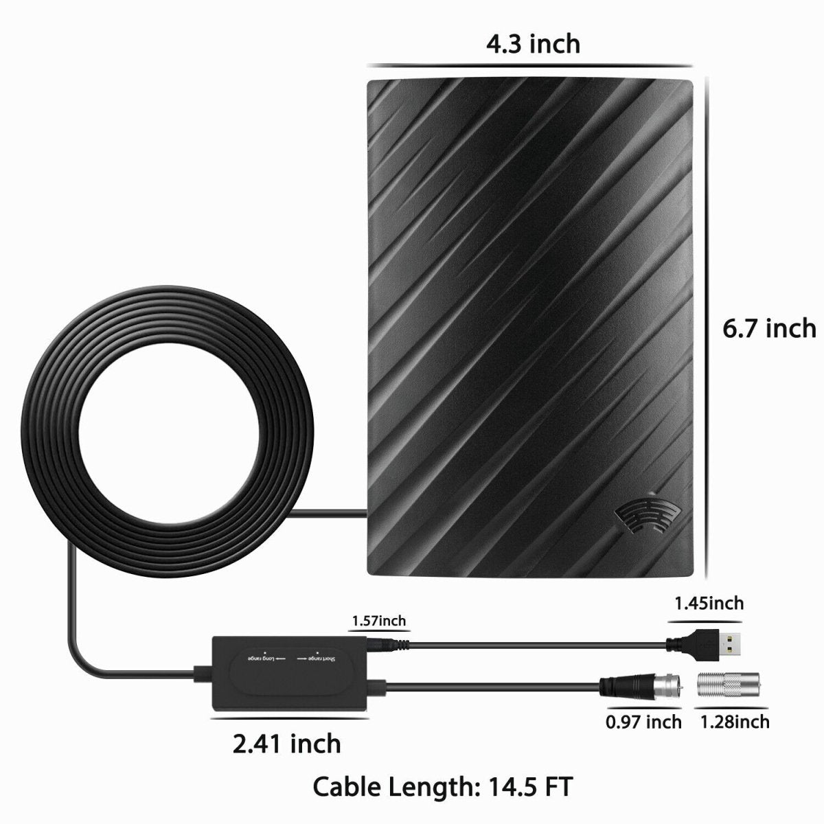 ULTRAWAVE – HDTV Antenna with 4K Support and Wide Coverage