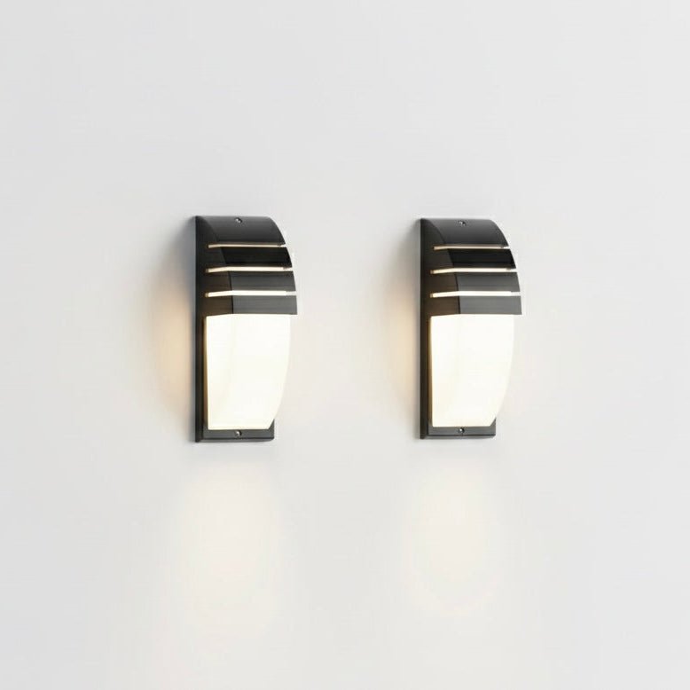 SHADORA – Elegant matte black LED outdoor light