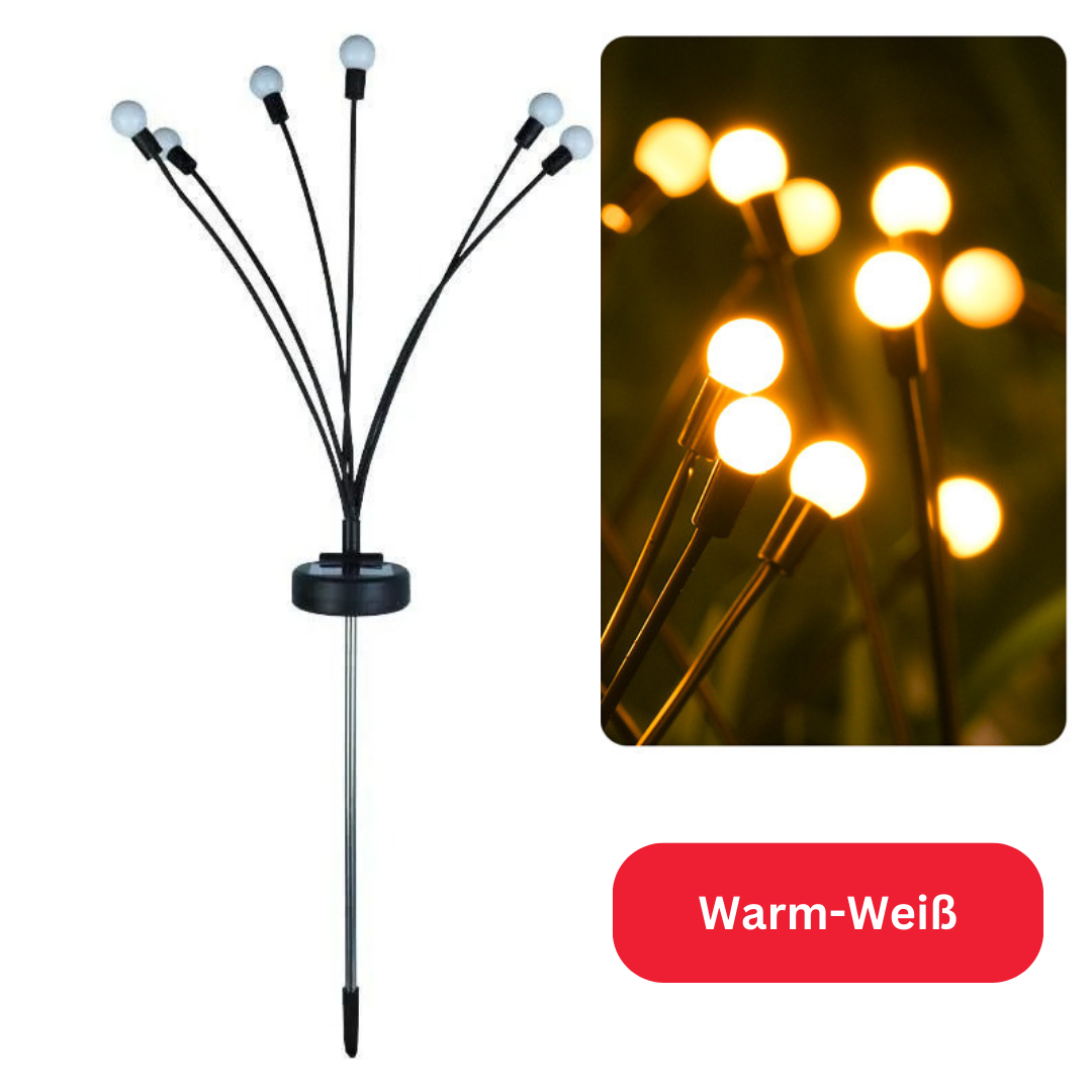 Solar Glühwürmchen Gartenlichter-6
