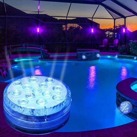 AQUARAY – Waterproof Pool Lighting System with Remote Control