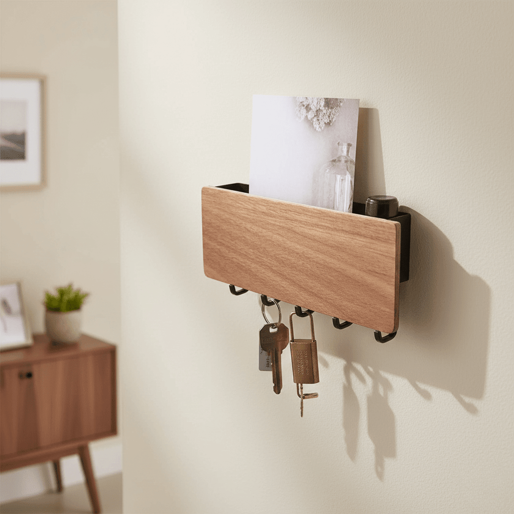 KEYLUX – Wooden Keychain with Elegant Design and Natural Elegance